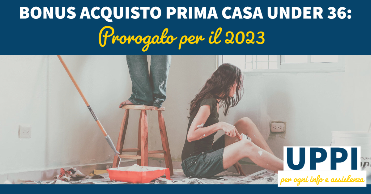 Bonus Acquisto Prima Casa Under 36